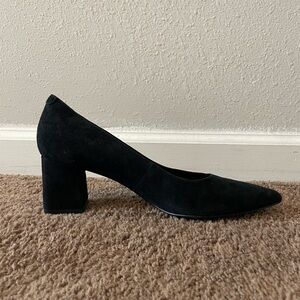 Vaneli Black Suede Pumps